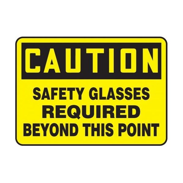 Accuform Caution Sign, MPPE647VA MPPE647VA - main